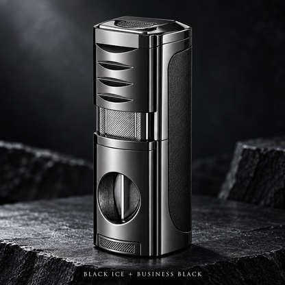 New Vintage Luxury 4-in-1 Multifunctional Cigar Lighter