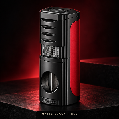 New Vintage Luxury 4-in-1 Multifunctional Cigar Lighter