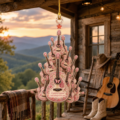 Queen of Country 1946-2026 “Timeless Spirit” Hanging Ornament