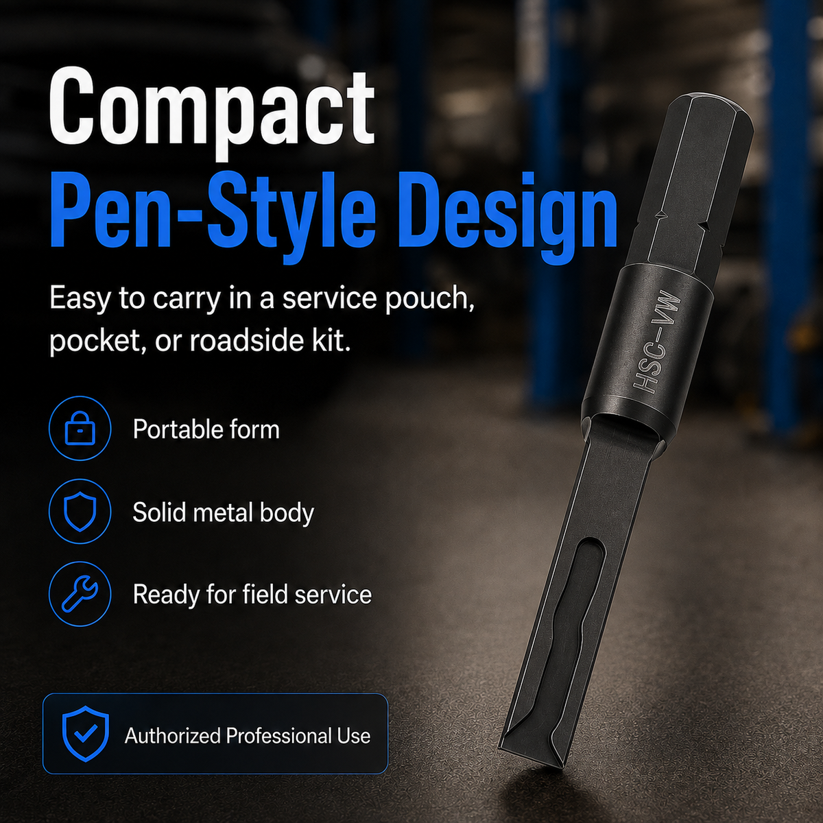 🔧 Professional Vehicle Service Tool – Compact, Durable, Service-Ready