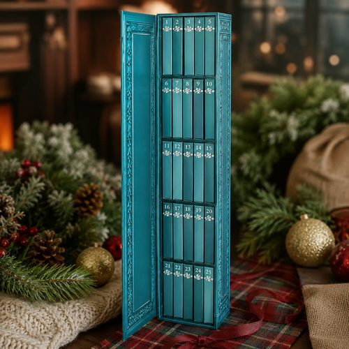 “The Miniature Library” 25-Day Holiday Countdown Box