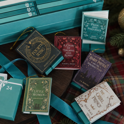 “The Miniature Library” 25-Day Holiday Countdown Box