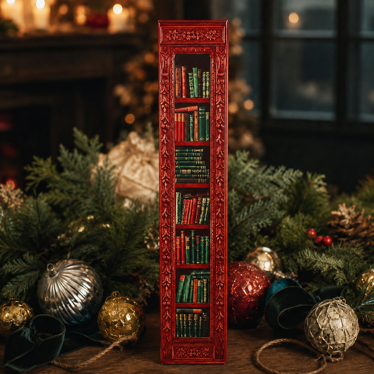 “The Miniature Library” 25-Day Holiday Countdown Box
