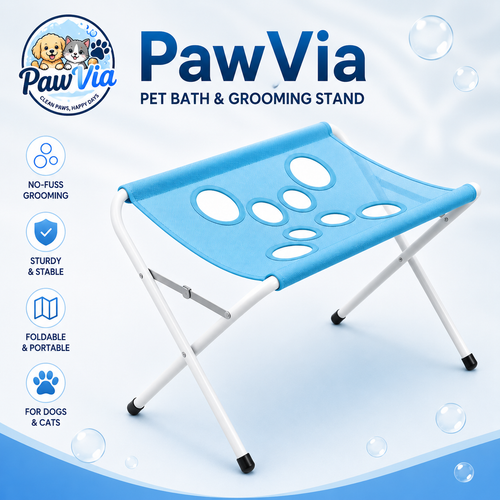 PawVia™ Pet Comfort Grooming Stand