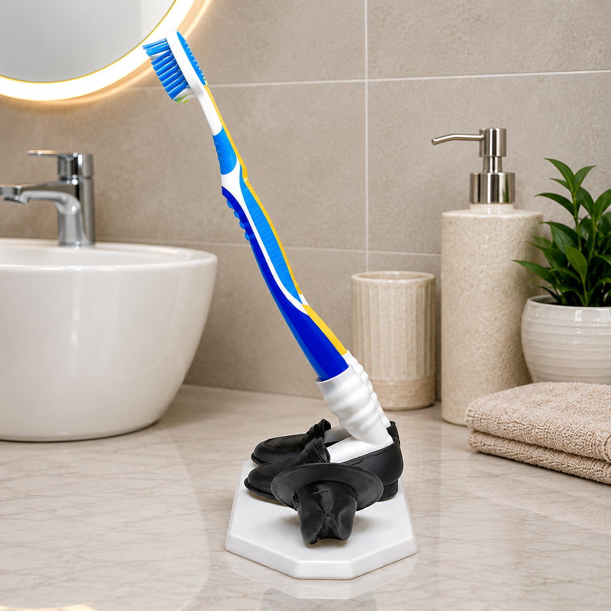 Little Legs Toothbrush Holder