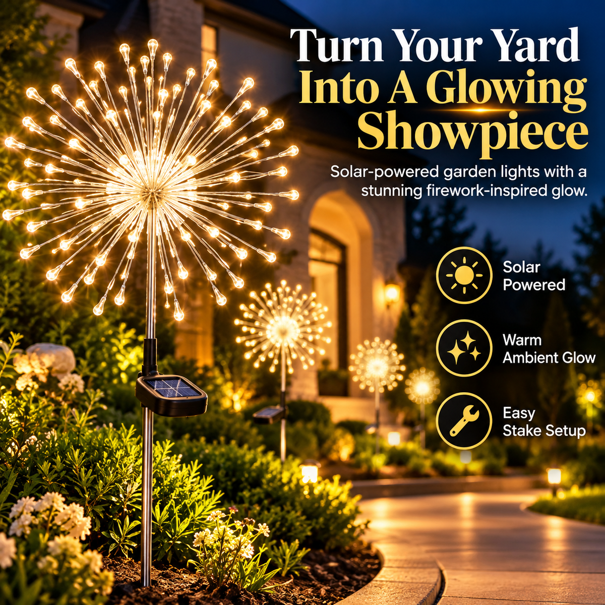 ☀️ 50% OFF Solar Dandelion Garden Light – Charges by Day, Glows After Dark ✨