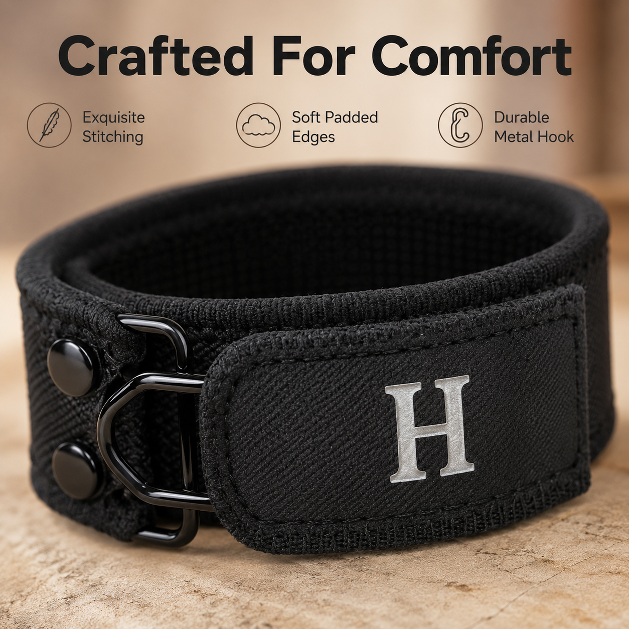 HAILTH Tactical Metal Hook Elastic Belt (2 PCS)