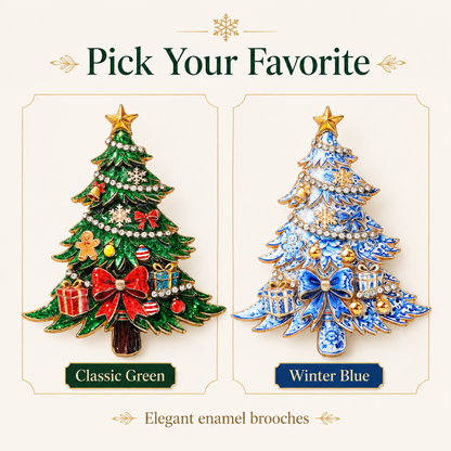 2026 Limited Edition-Yuletide Evergreen Artisan brooch