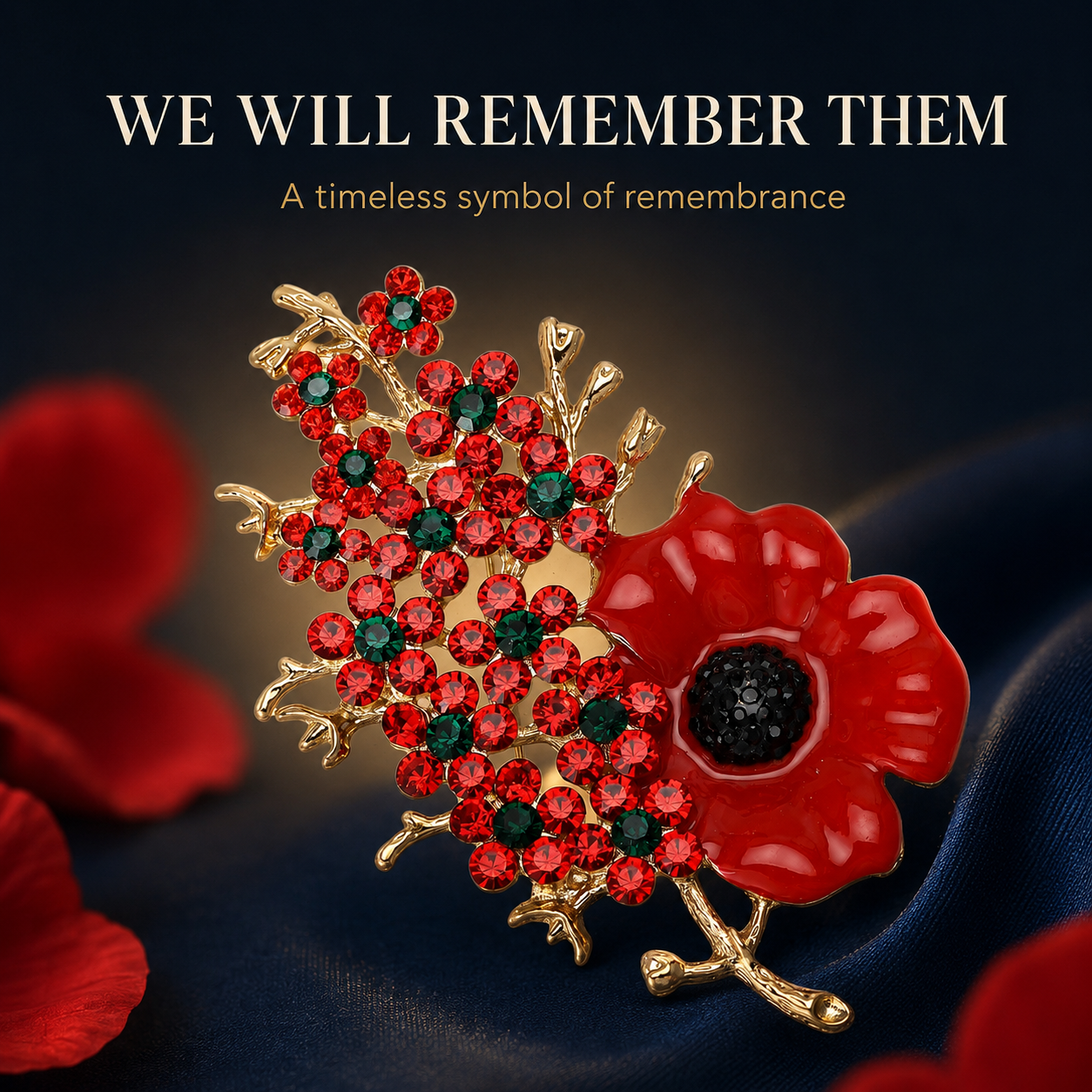 1945-2026 “Never Forgotten” Victory Blossom [81th Anniversary Keepsake]