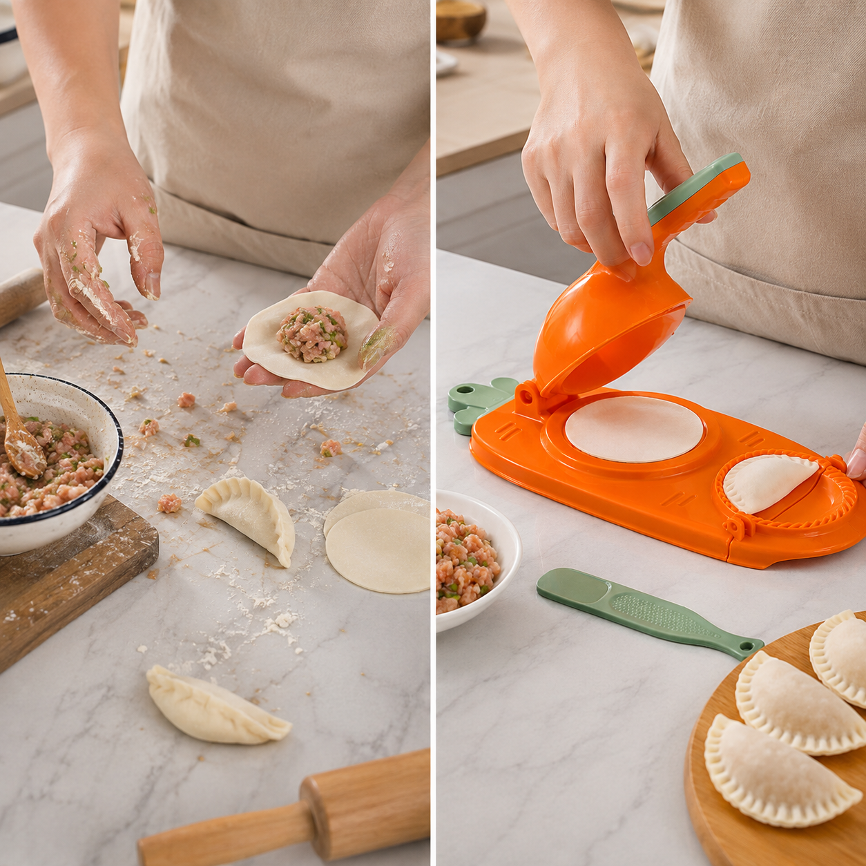 🔥Dumpling Skin Maker Dumpling Moulds