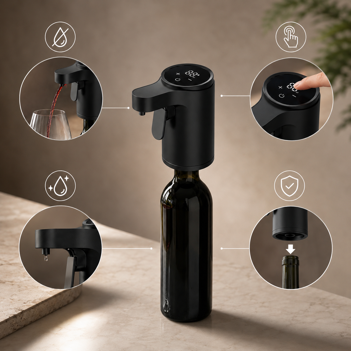 Automatic Electric Wine Dispenser🍷