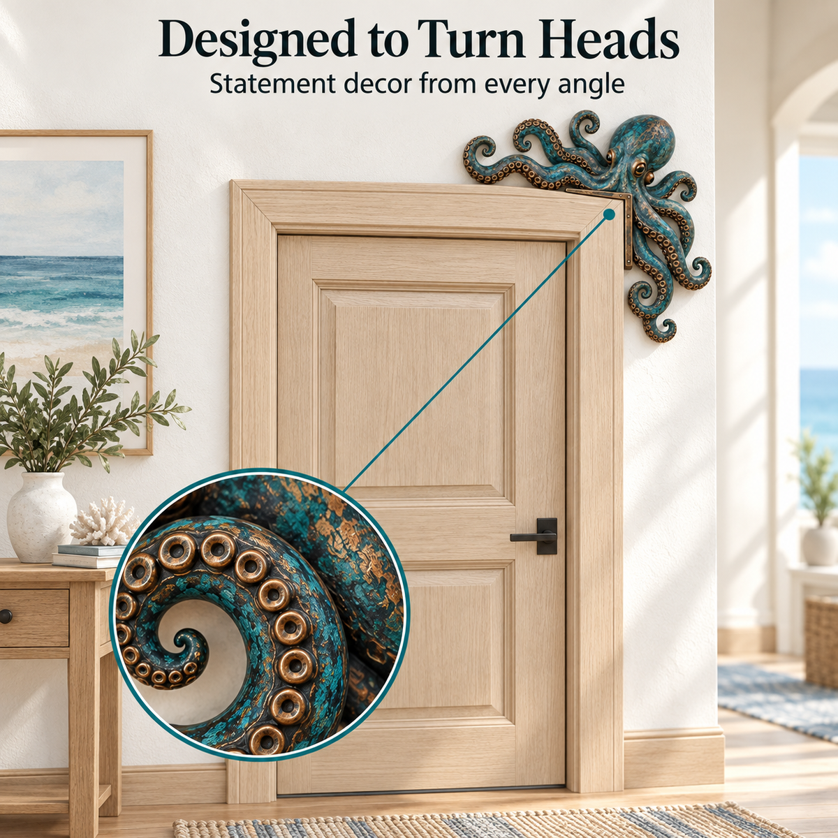 Octopus Door Topper