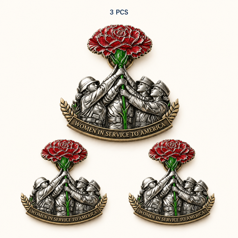 American heroines tribute crest product view
