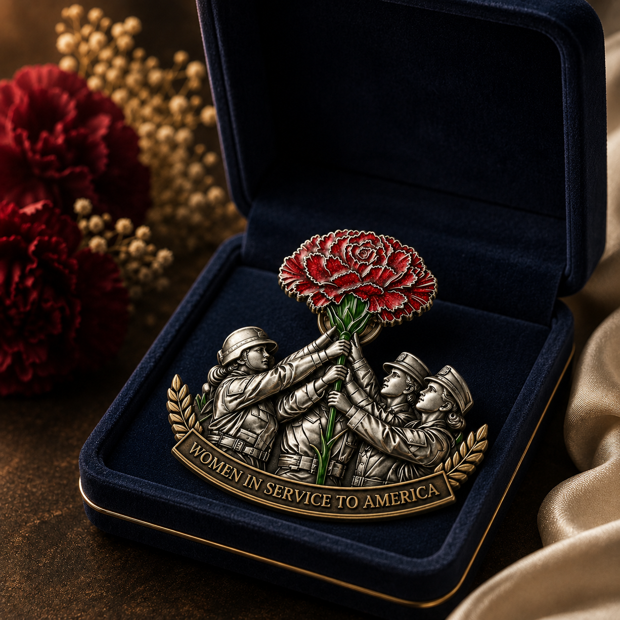 Limited Edition🌸-“Never Forgotten” American Sheroines Tribute Crest