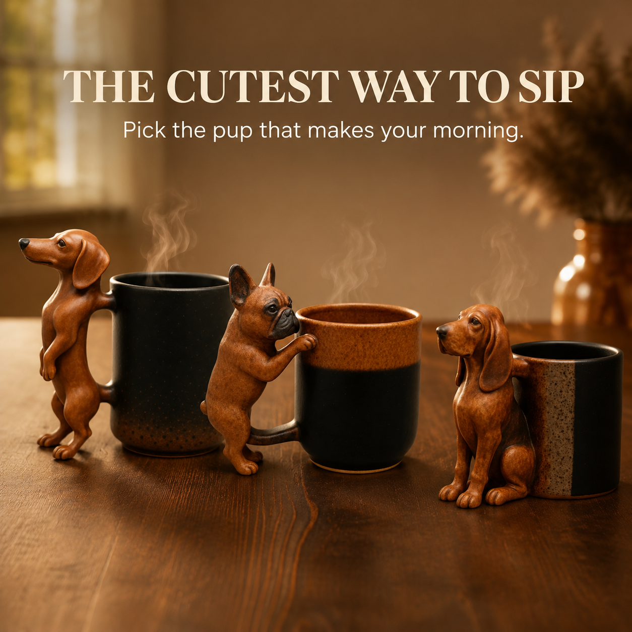 🐕Handmade Dachshund Mug