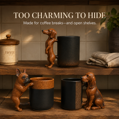 🐕Handmade Dachshund Mug