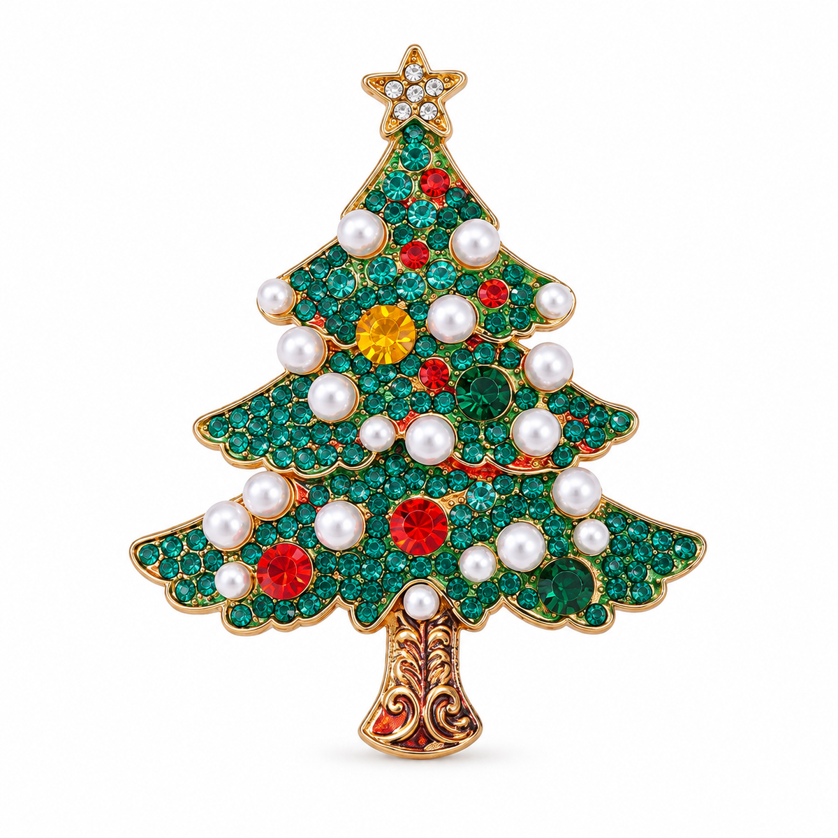 Christmas Enamel Lapel Pin Collection (16 Cute Designs)