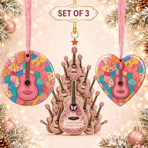 Queen of Country 1946-2026 “Timeless Spirit” Hanging Ornament