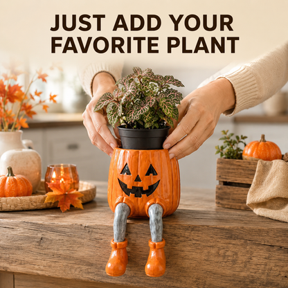The Quirky Ledge Friend: Handcrafted Shelf Bloom Pot