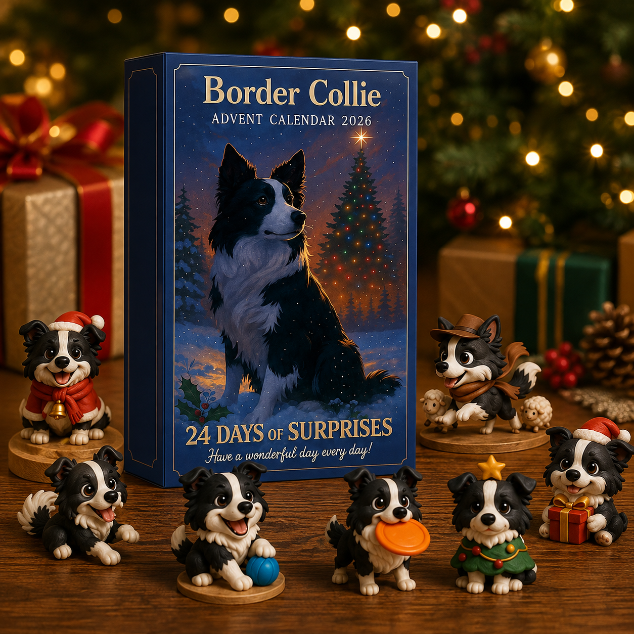 🐾 2026 Border Collie Advent Calendar 🎁