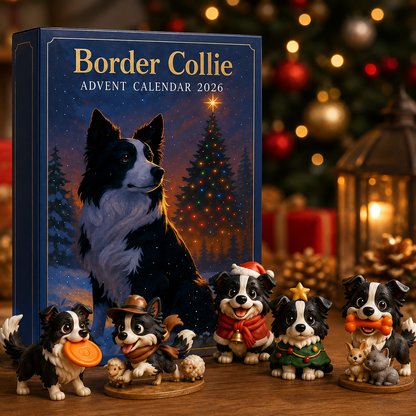 🐾 2026 Border Collie Advent Calendar 🎁