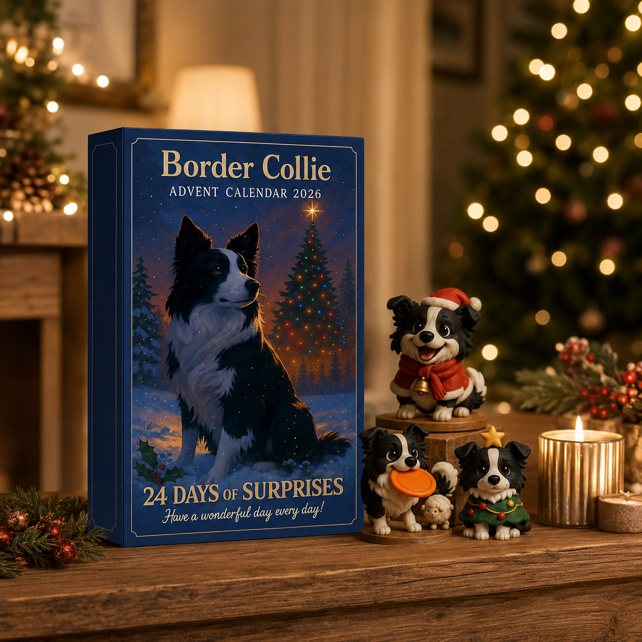 🐾 2026 Border Collie Advent Calendar 🎁
