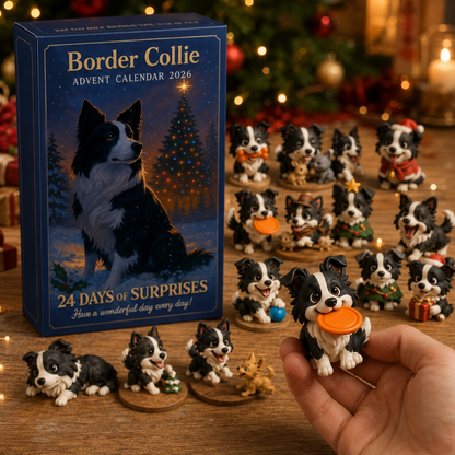 🐾 2026 Border Collie Advent Calendar 🎁