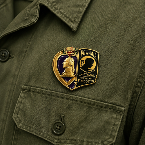 Vietnam Veterans Remembrance Lapel Pin