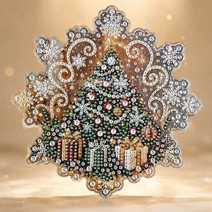 🎅Christmas Pre Sale 60% OFF!!🎄Christmas Pearl Diamond Art Hanging Ornament Kit | Resistant Non-Fading Pearl Beads DIY Handmade Holiday Hanging Decor 🎅💎