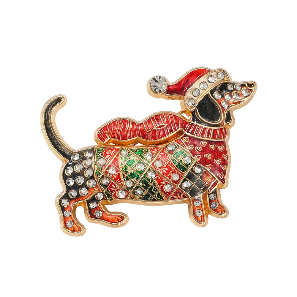 Limited Edition Dachshund Brooch
