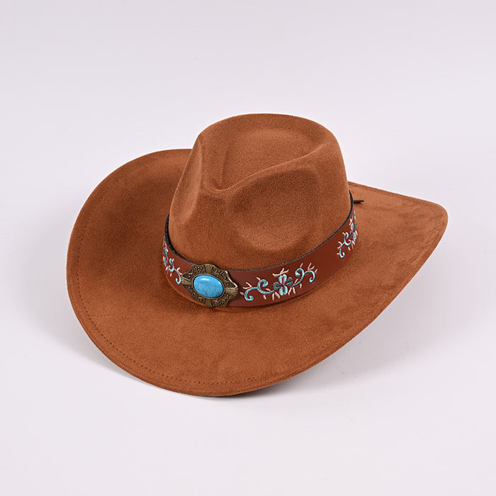 Western Embroidery cowboy hat style