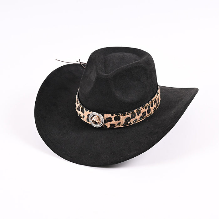 Leopard Band cowboy hat style