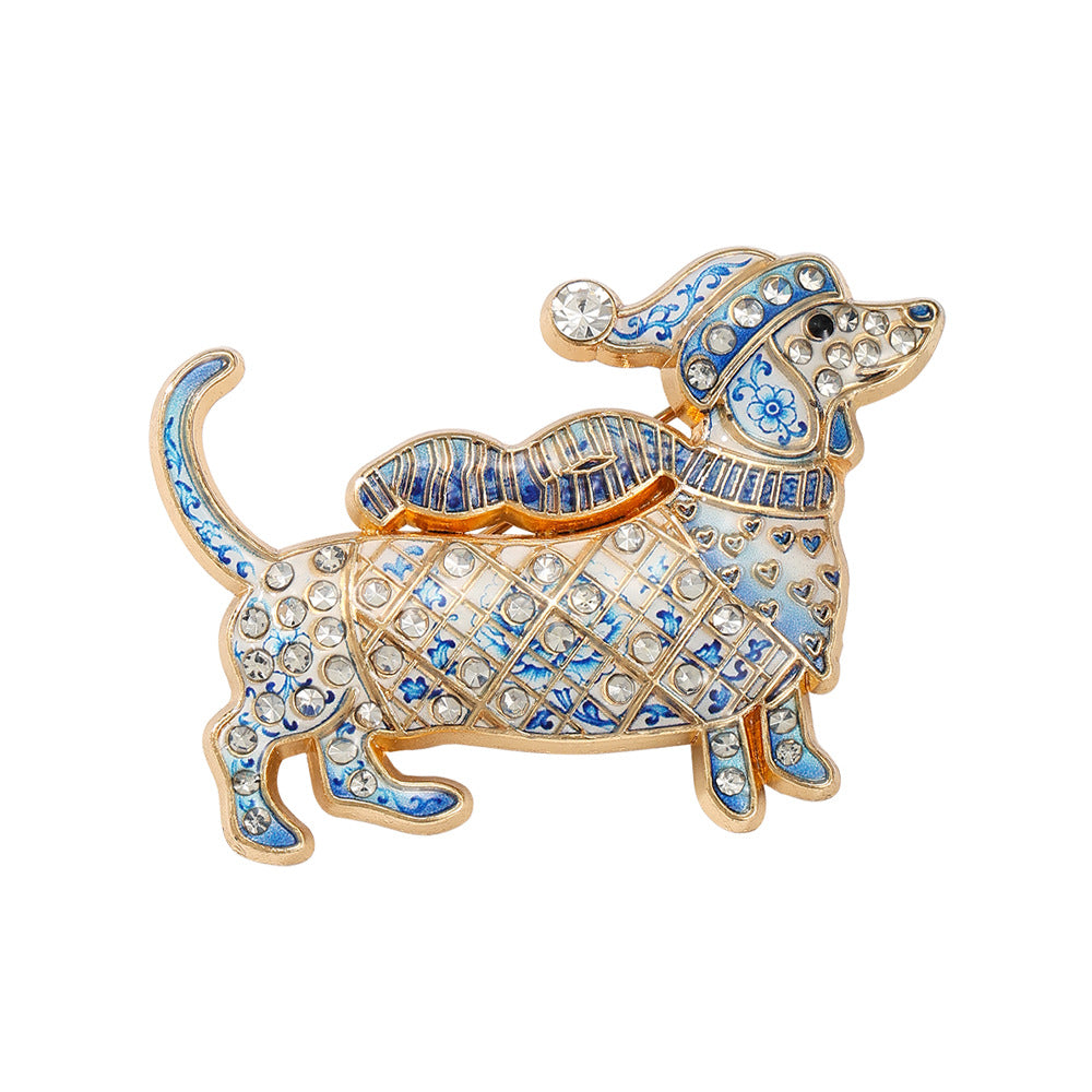 Limited Edition Dachshund Brooch