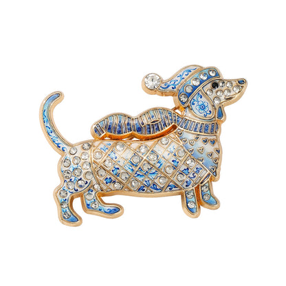 Limited Edition Dachshund Brooch
