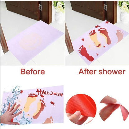 Halloween Water-Changing Carpet Bloody Mat