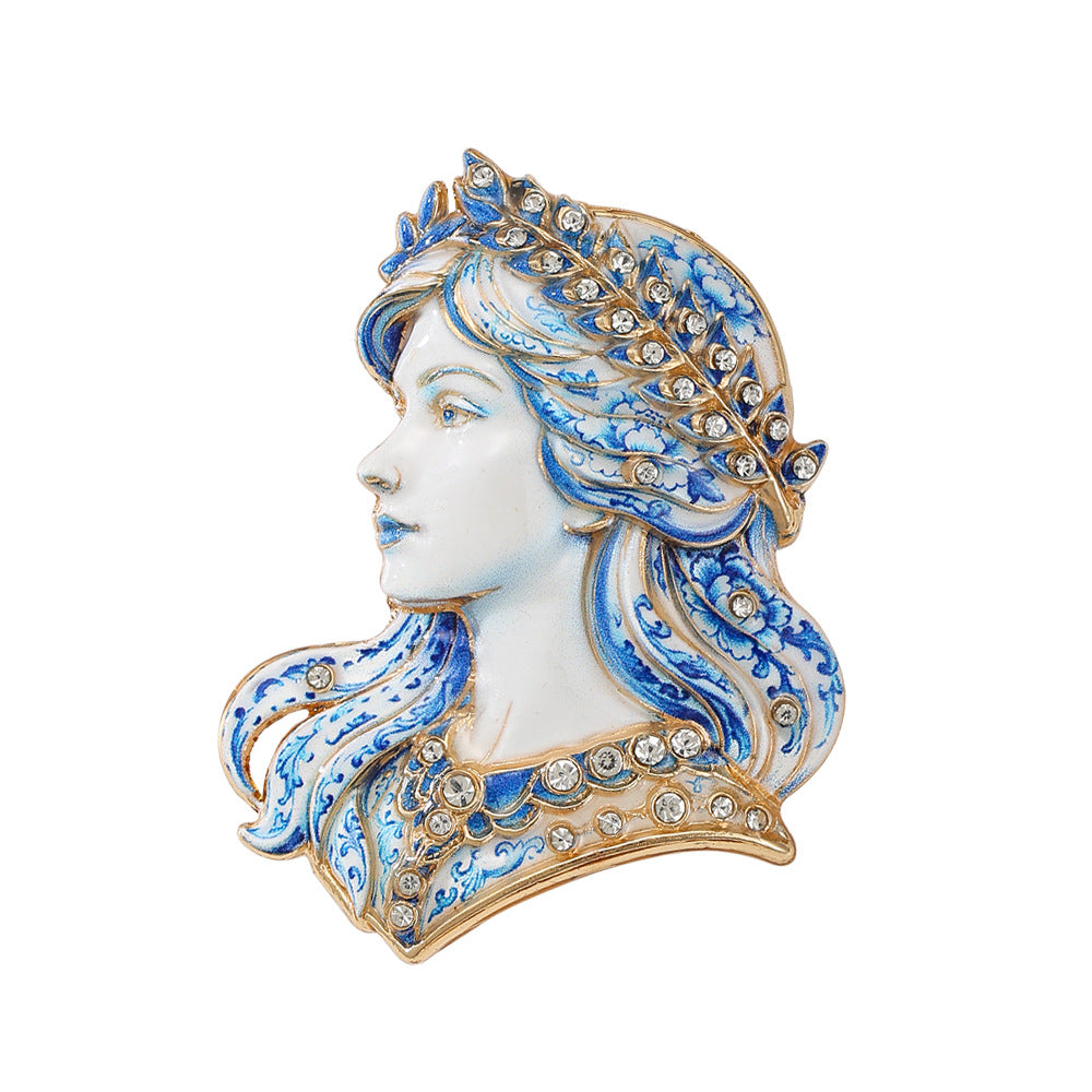 Luxury Zodiac Enamel Brooch – Choose Your Sign