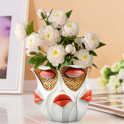 🌷Brutalist Abstract Beauty Face Flower Pot