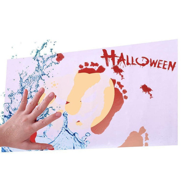 Halloween Water-Changing Carpet Bloody Mat