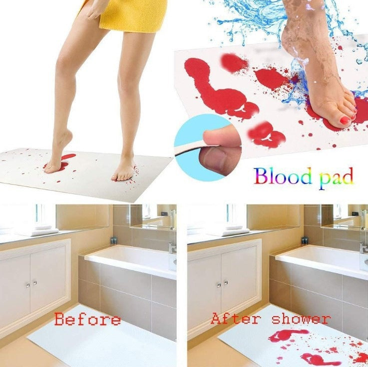 Halloween Water-Changing Carpet Bloody Mat