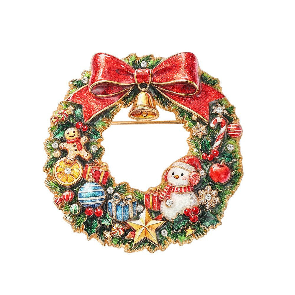Christmas Enamel Lapel Pin Collection (16 Cute Designs)