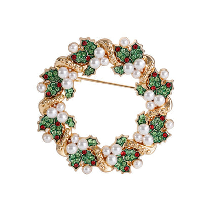 Christmas Enamel Lapel Pin Collection (16 Cute Designs)