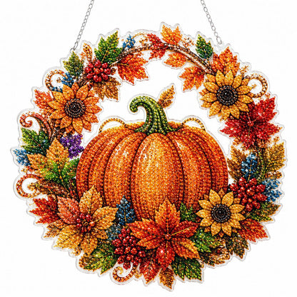 Halloween Witch DIY Diamond Art Window Suncatcher - Halloween Pearl Art Kit