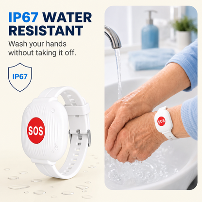 Emergency SOS Button Bracelet for Seniors