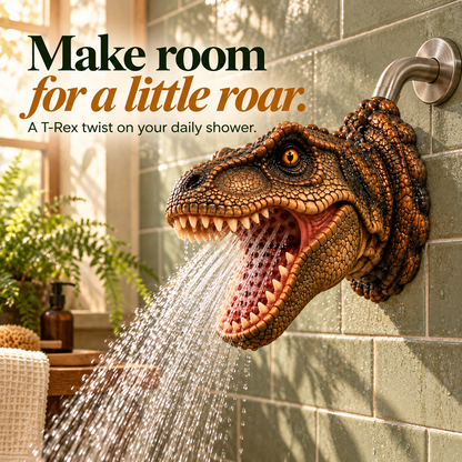 Prehistoric Splash – T-Rex Shower Head