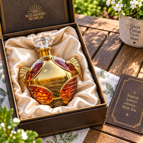 Wizarding World 25th Anniversary Whisky Bottle