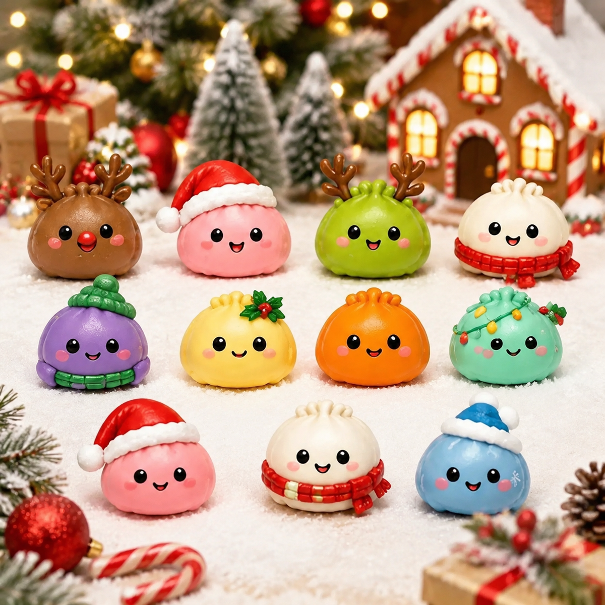 🎄 24 Days of Squishy Christmas Surprises
