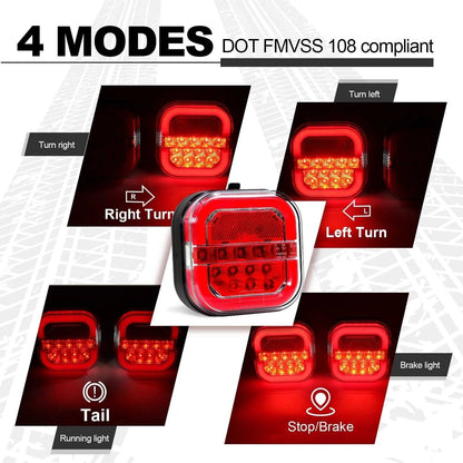 🚚HOT SALE 50% OFF - 🔥Wireless Magnetic Light LED Trailer Light Kit