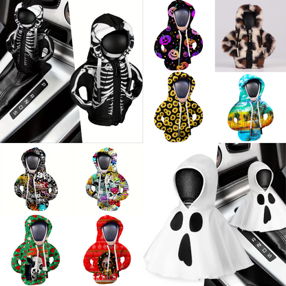 🔥Hot Sales🔥-Second Generation ⚡️Creative Sweater Car Gear Shift Lever Cover