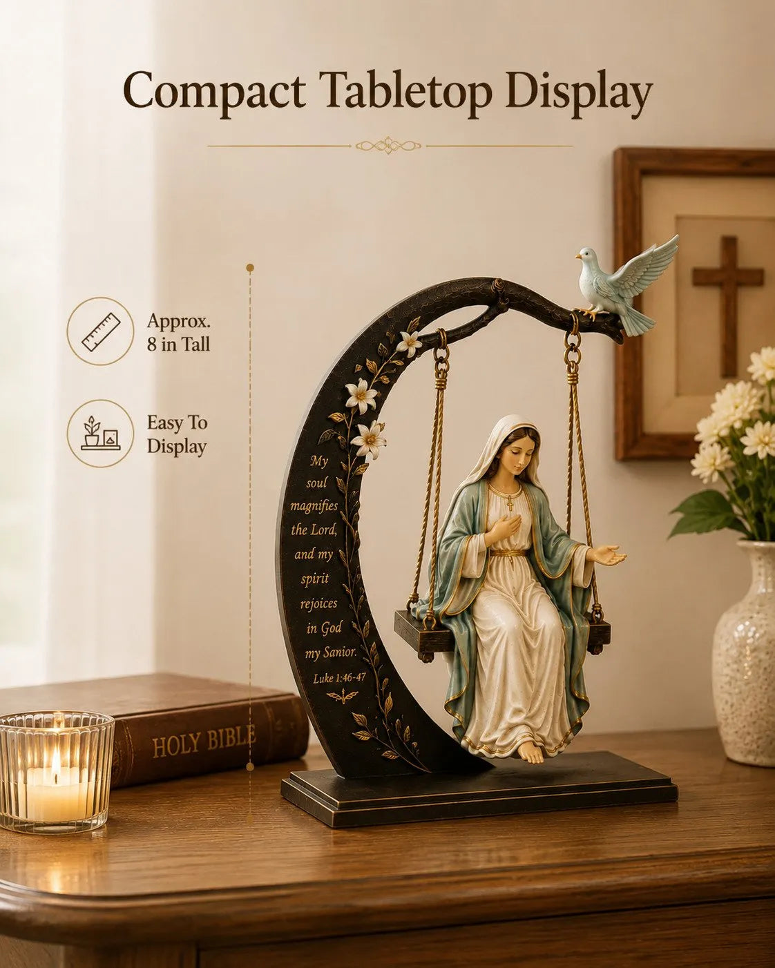 The miraculous statue of the rocking Mary