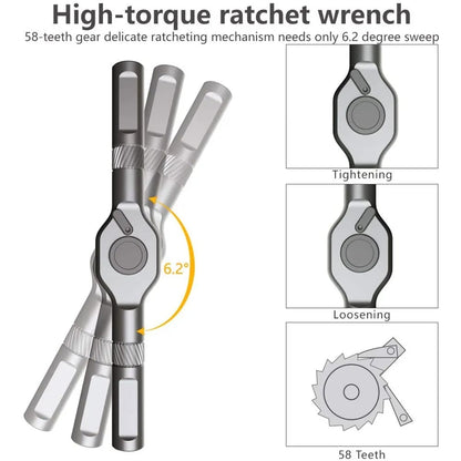 Hot Sell🔥🔥 24 In 1 Ratchet Screwdriver Tool Kits🧰!